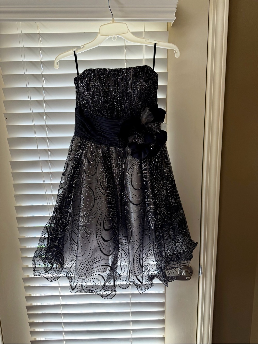 Jovani Sparkly Black Dress